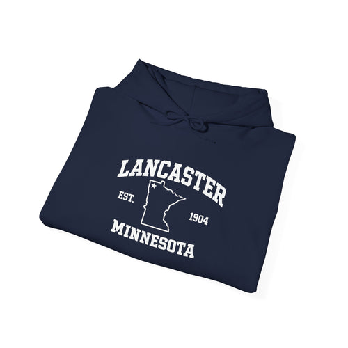 Lancaster Minnesota Hoodie | Lancaster MN est. 1904