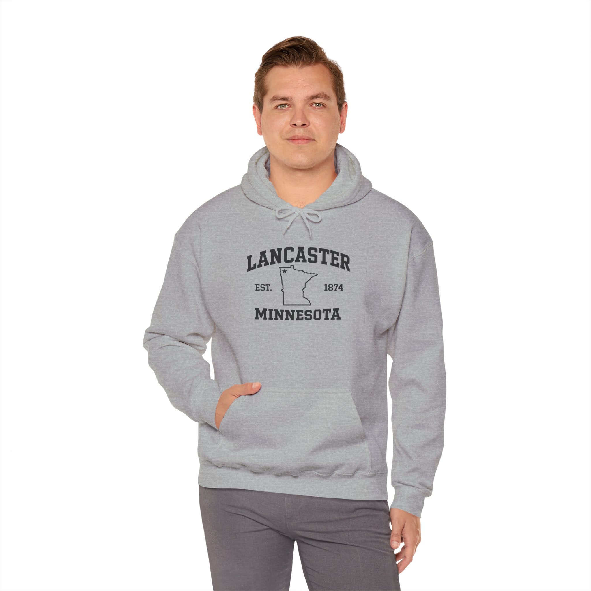 Lancaster Minnesota Hoodie | Lancaster MN est. 1874