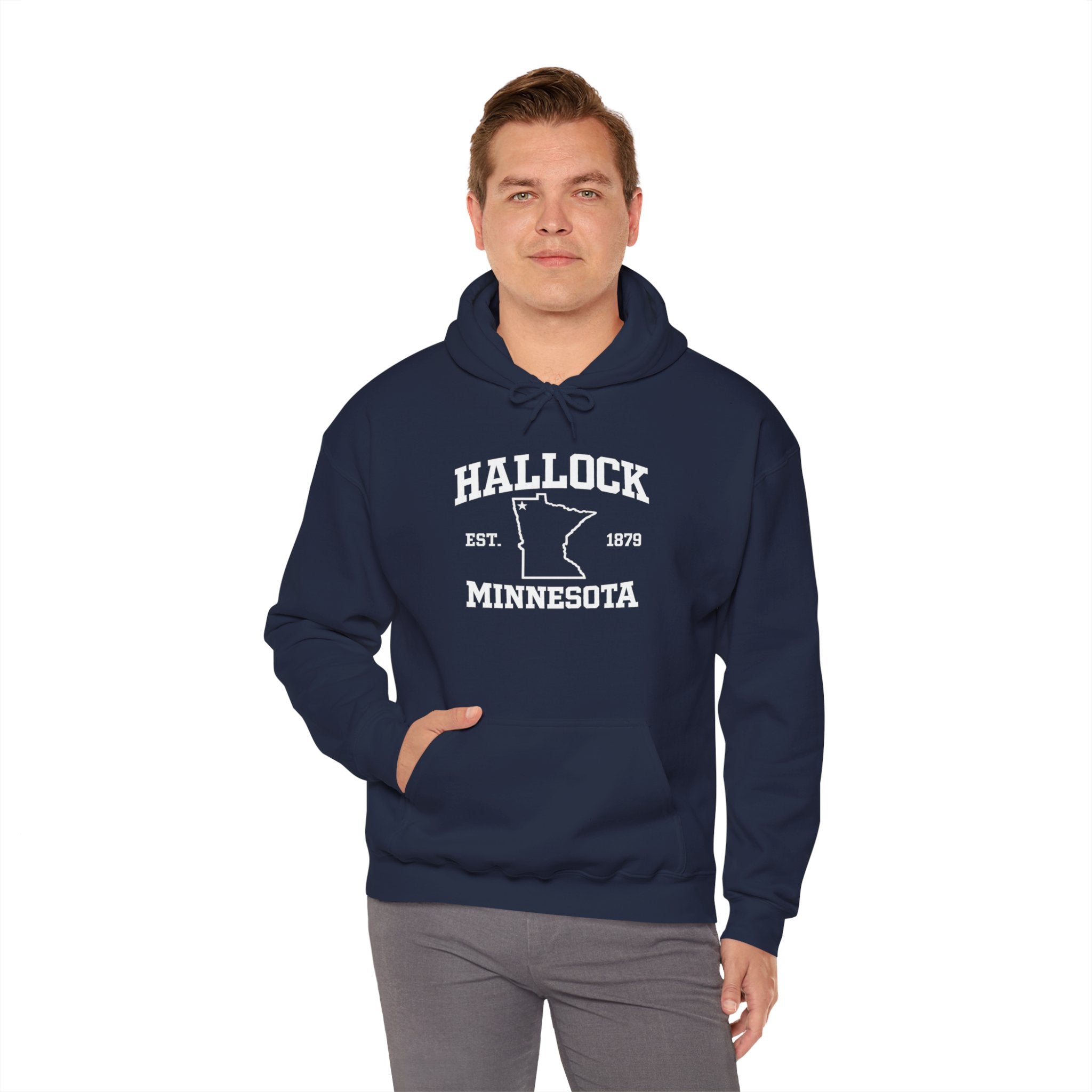 Hallock Minnesota Hoodie | Hallock MN est. 1879