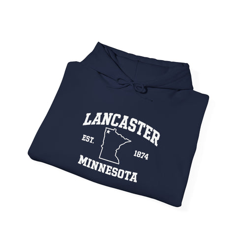 Lancaster Minnesota Hoodie | Lancaster MN est. 1874