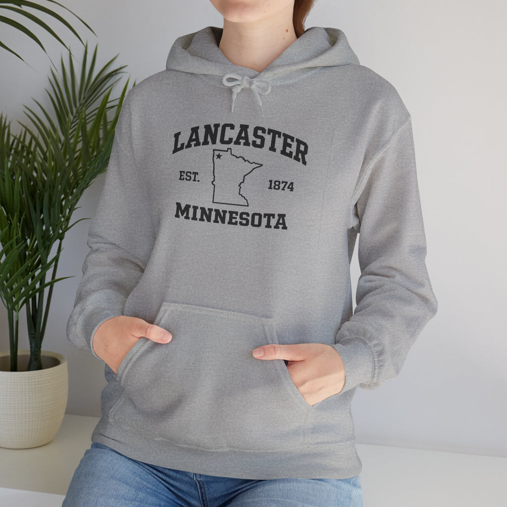 Lancaster Minnesota Hoodie | Lancaster MN est. 1874