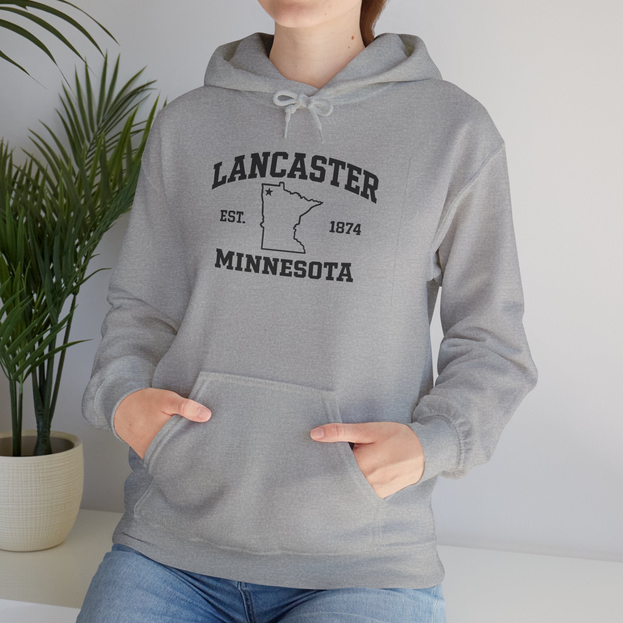 Lancaster Minnesota Hoodie | Lancaster MN est. 1874