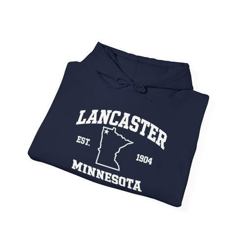 Lancaster Minnesota Hoodie | Lancaster MN est. 1904