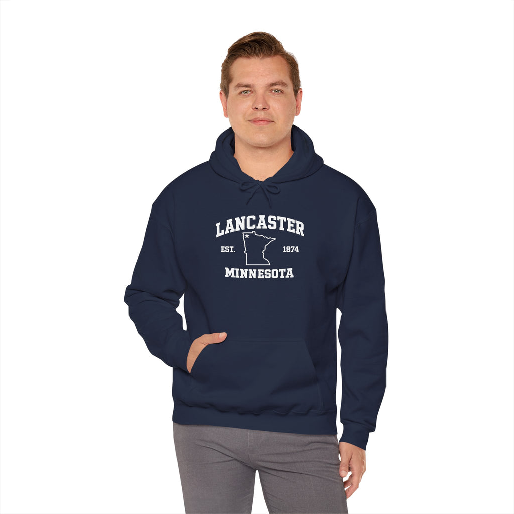 Lancaster Minnesota Hoodie | Lancaster MN est. 1874