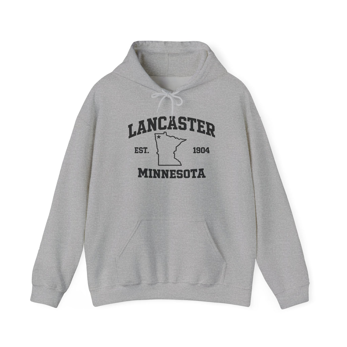 Lancaster Minnesota Hoodie | Lancaster MN est. 1904