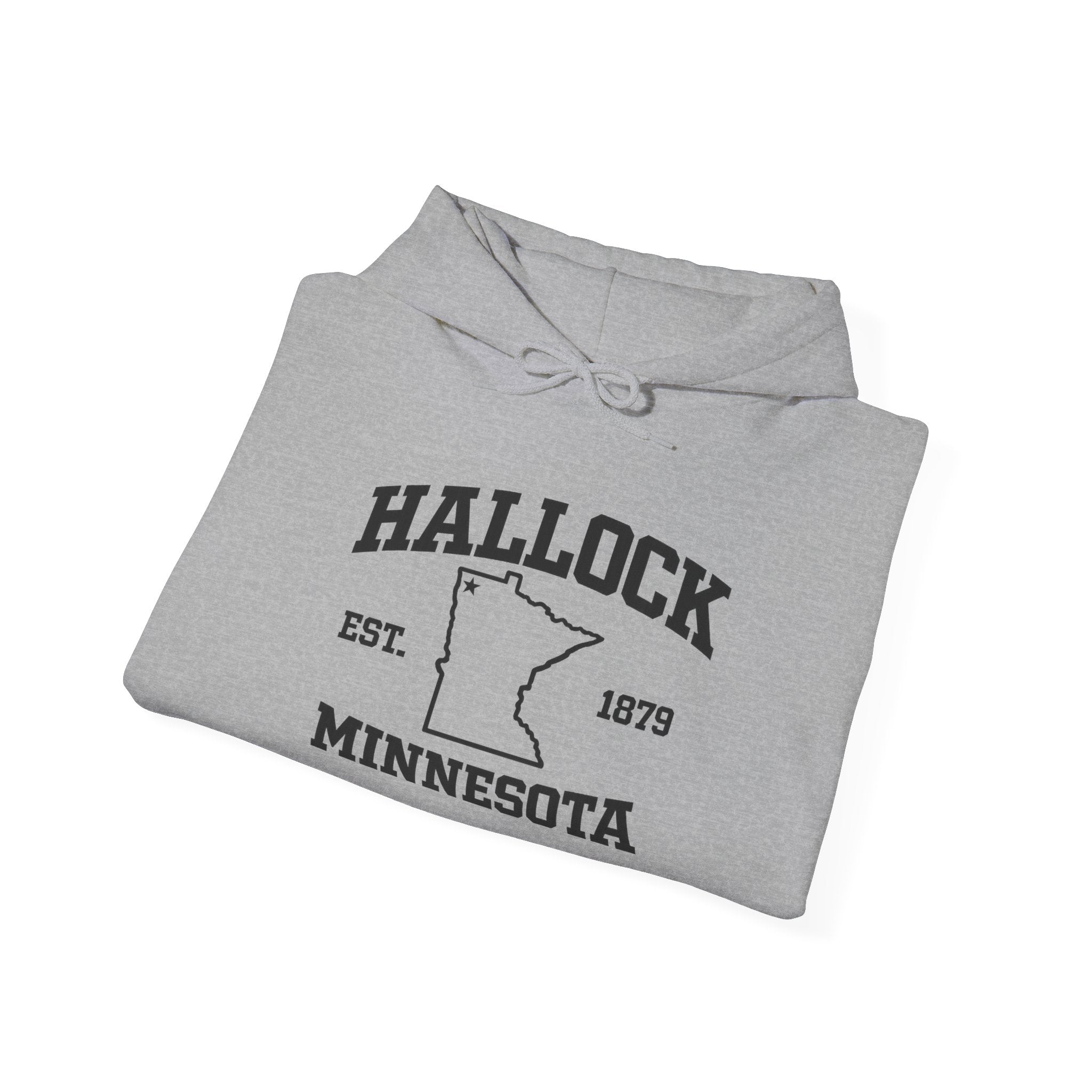 Hallock Minnesota Hoodie | Hallock MN est. 1879